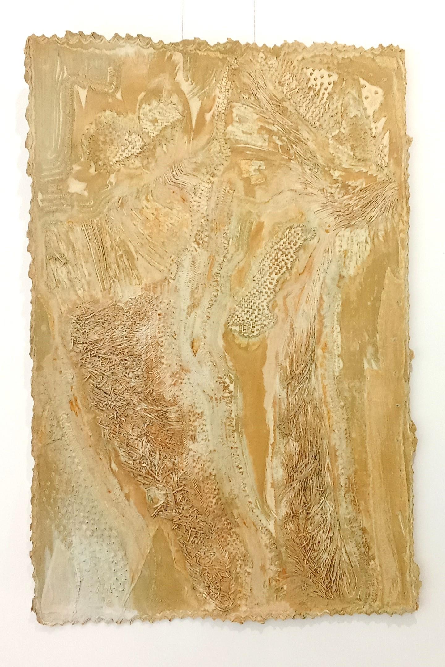 Senza titolo Jacques Rouby (1953-2019) Arte contemporanea cartone dipinto e scolpito