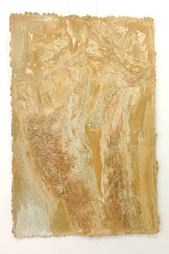 Senza titolo Jacques Rouby (1953-2019) Arte contemporanea cartone dipinto e scolpito