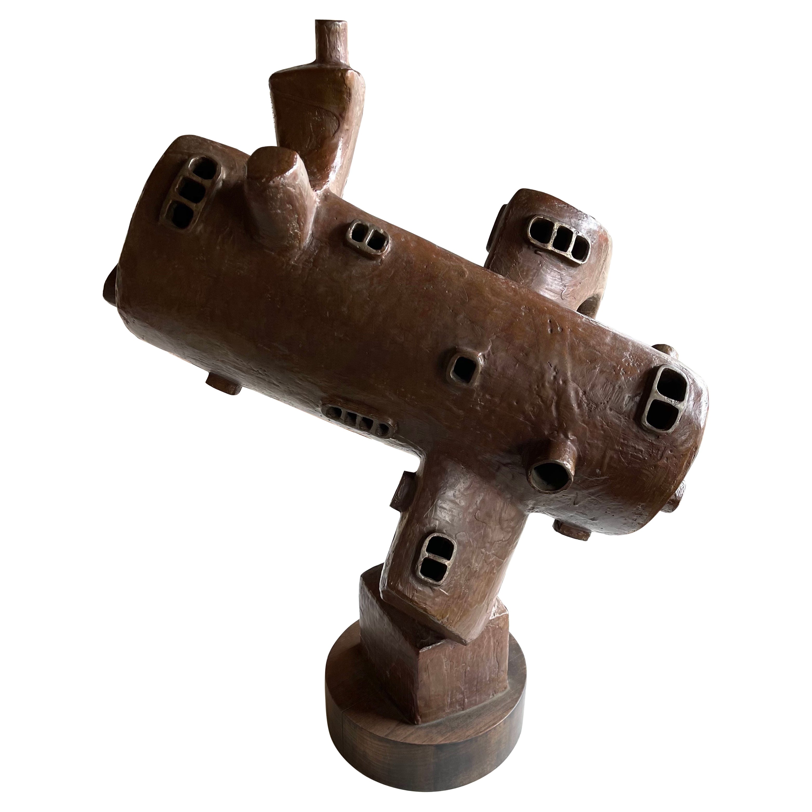 Jacques Schnier 1964 Bronce abstracto en venta