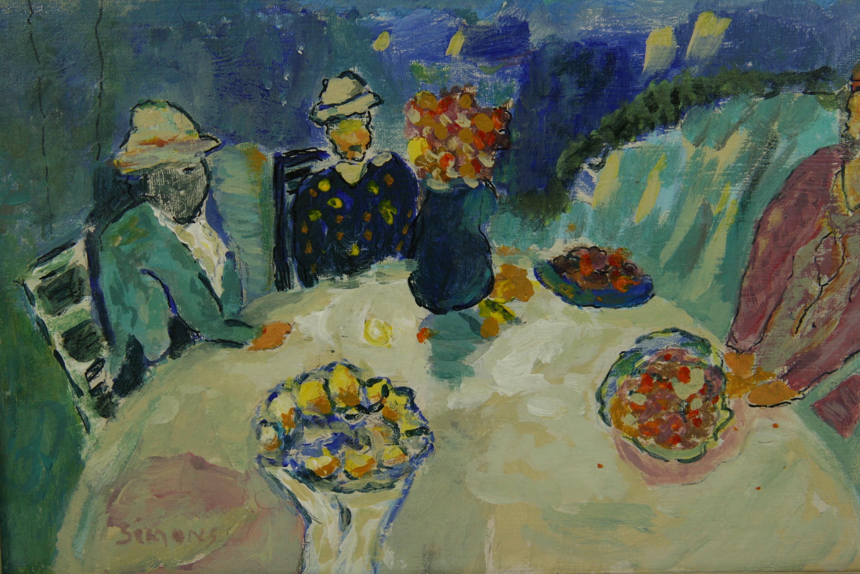 French Impressionist Afternoon Luncheon 3