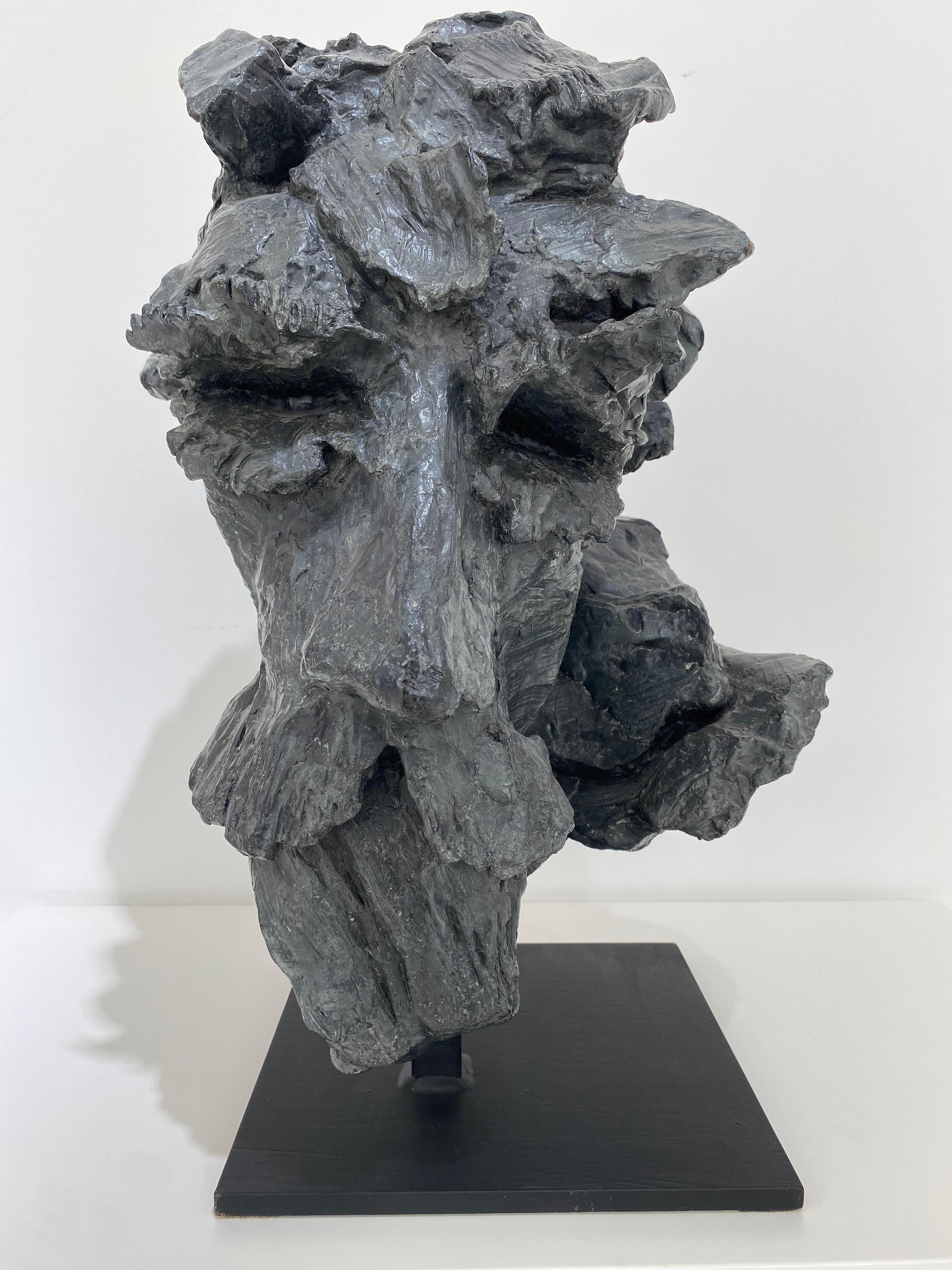 Tête Grise - Sculpture by Jacques Soulard