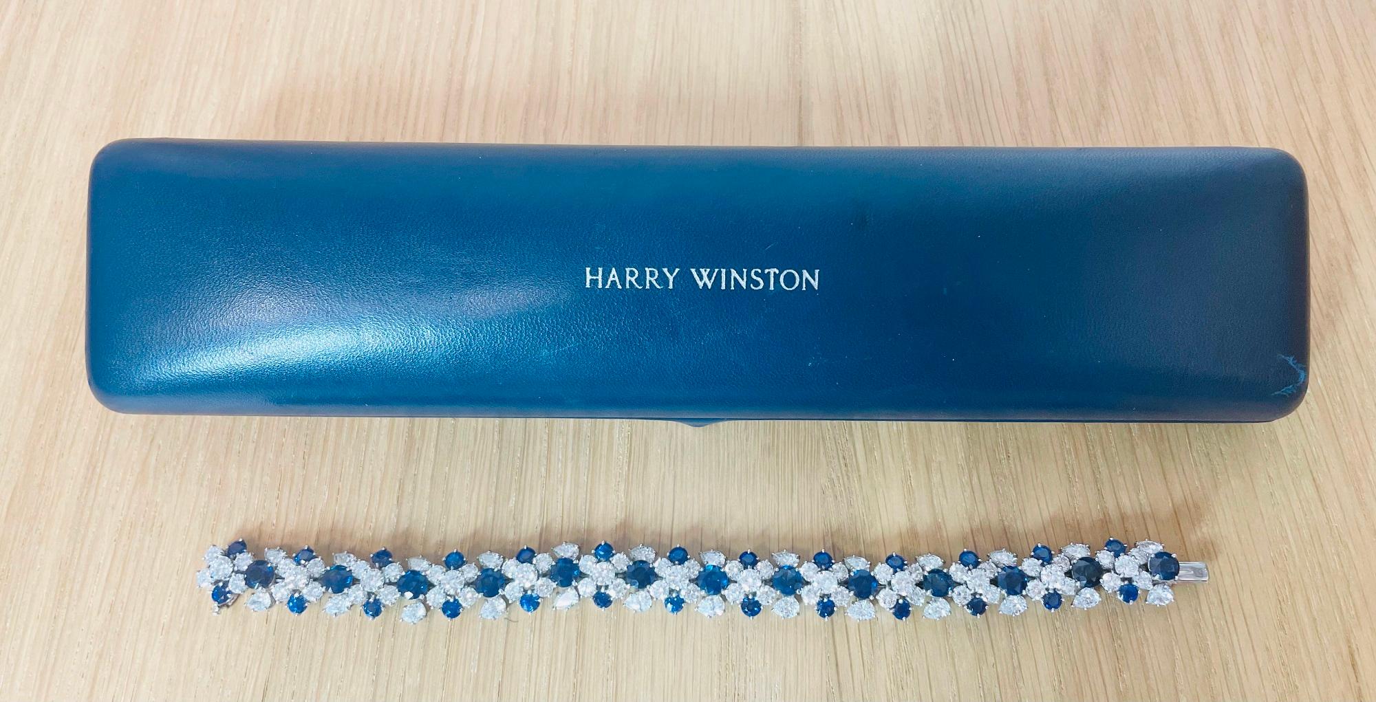 harry winston bracelet box