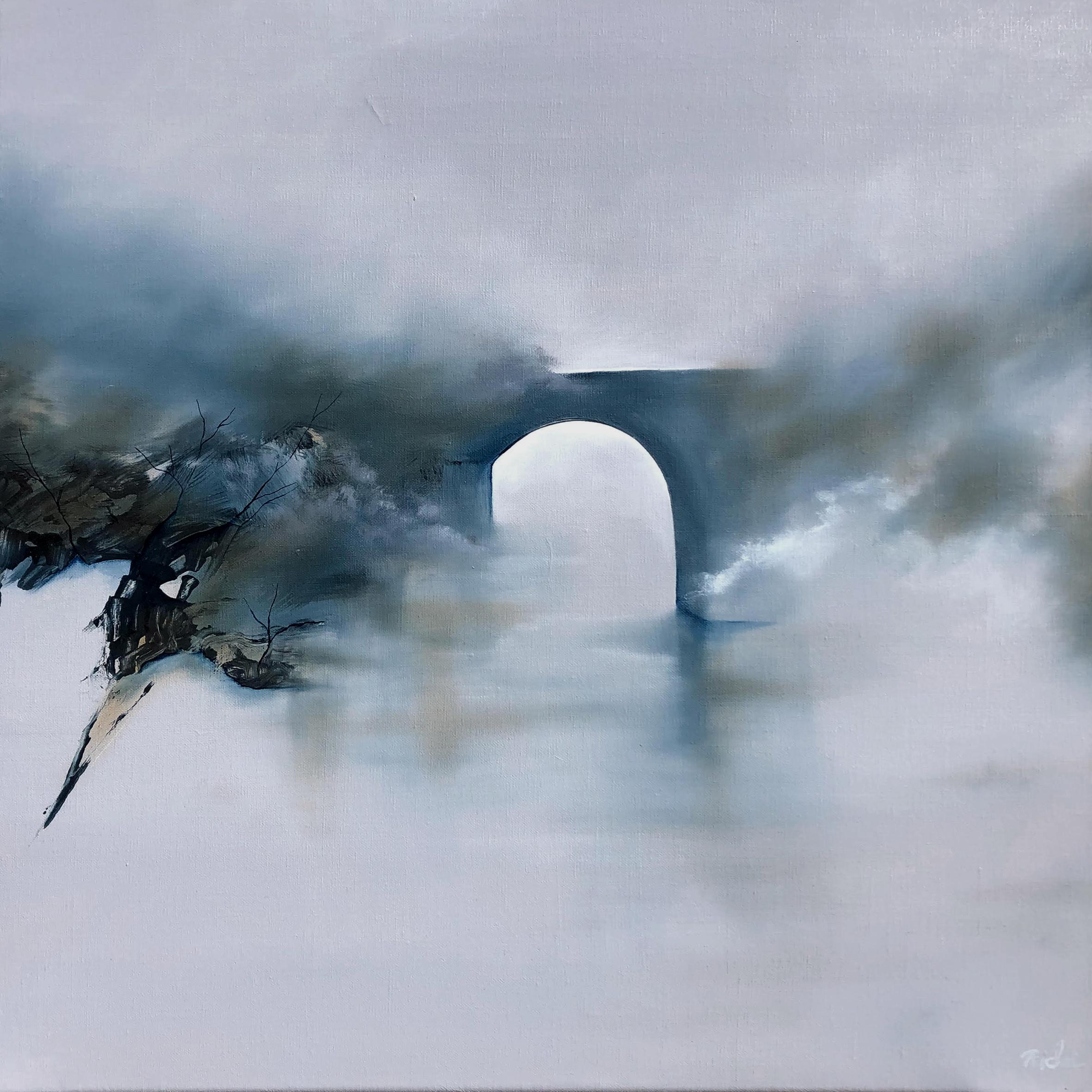 Olio su tela, firmato in basso a destra 

Jacques Trichet è un artista francese nato nel 1955 che vive e lavora a Saint Martin Lars a Sainte Hermine in Francia. Dopo un soggiorno in Messico nel 1978, dove scoprì i disegni Maya come una rivelazione,