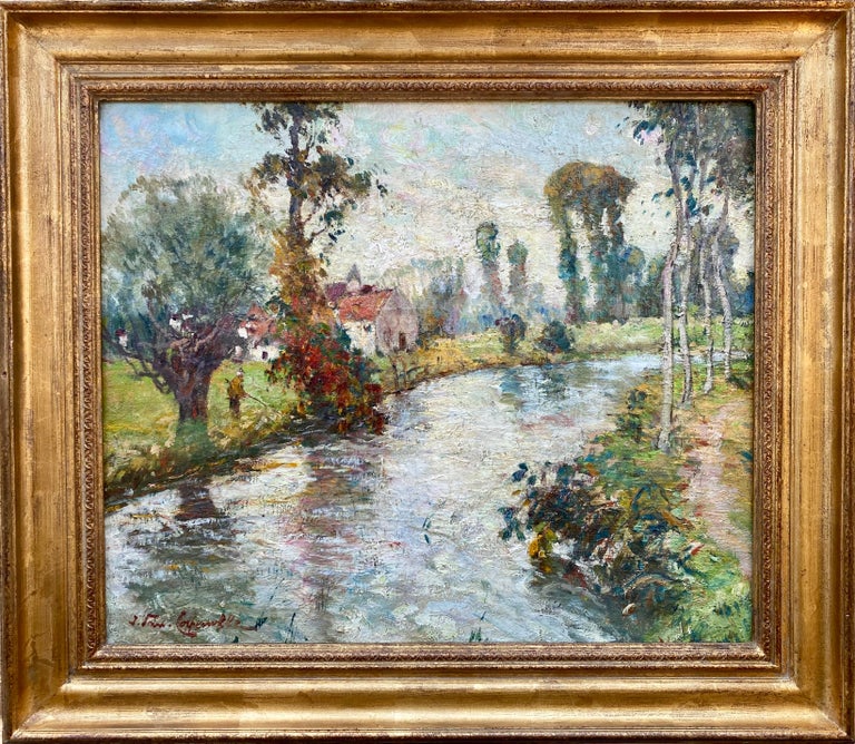 Jacques van Coppenolle - Barbizon Fontainebleau region Impressionist ...