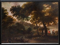Follower of Jacques van der Wijen (Amsterdam 1586 - 1638), Deer Hunt