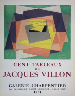 Abstract Cubist Composition - Lithograph - Mourlot (Ginestet #app65)