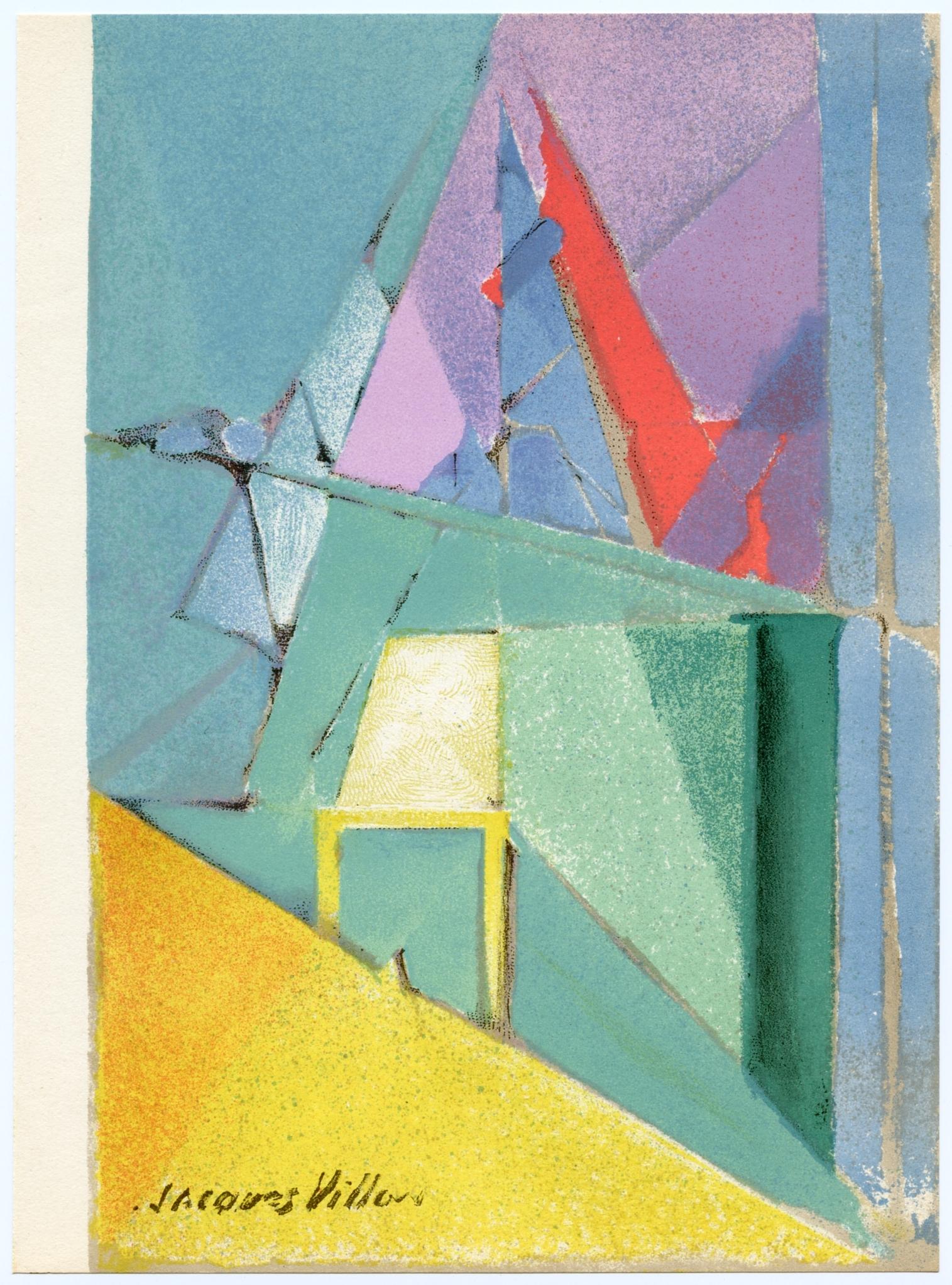 Medium: lithograph (after the painting). Printed in Paris in 1964 at the Fernand Mourlot atelier and published in an edition of 2000. Size: 10 x 7 1/2 inches (255 x 188 mm). Signed in the plate; not hand-signed.