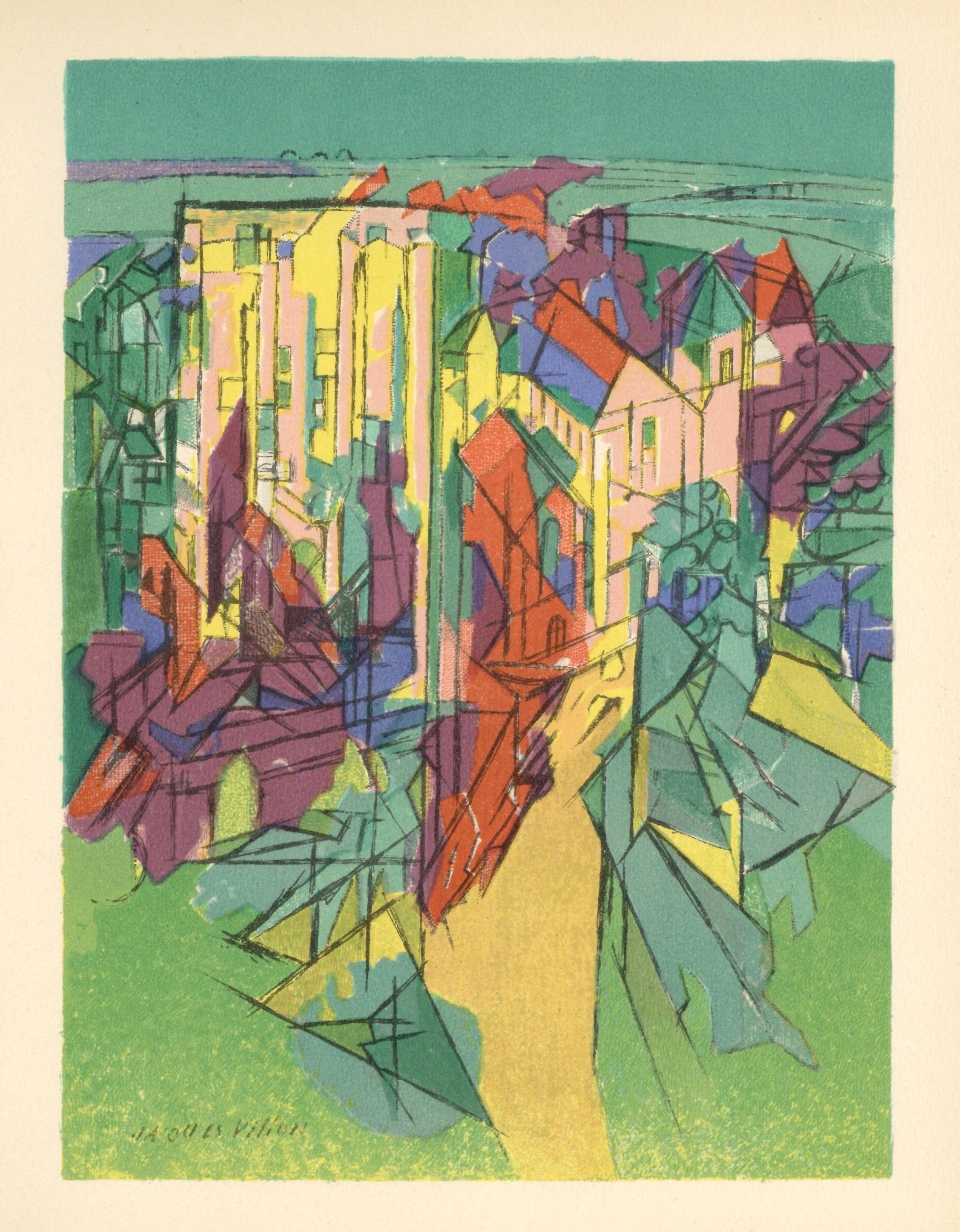 Medium: lithograph (after the painting). Published by Louis Carré in 1948 for "L
Art Glorieux" in an edition of 1800. Printed in Paris by Mourlot Frères. Image size: 8 1/2 x 6 3/8 inches (216 x 160 mm). Signed in the plate (not by hand).