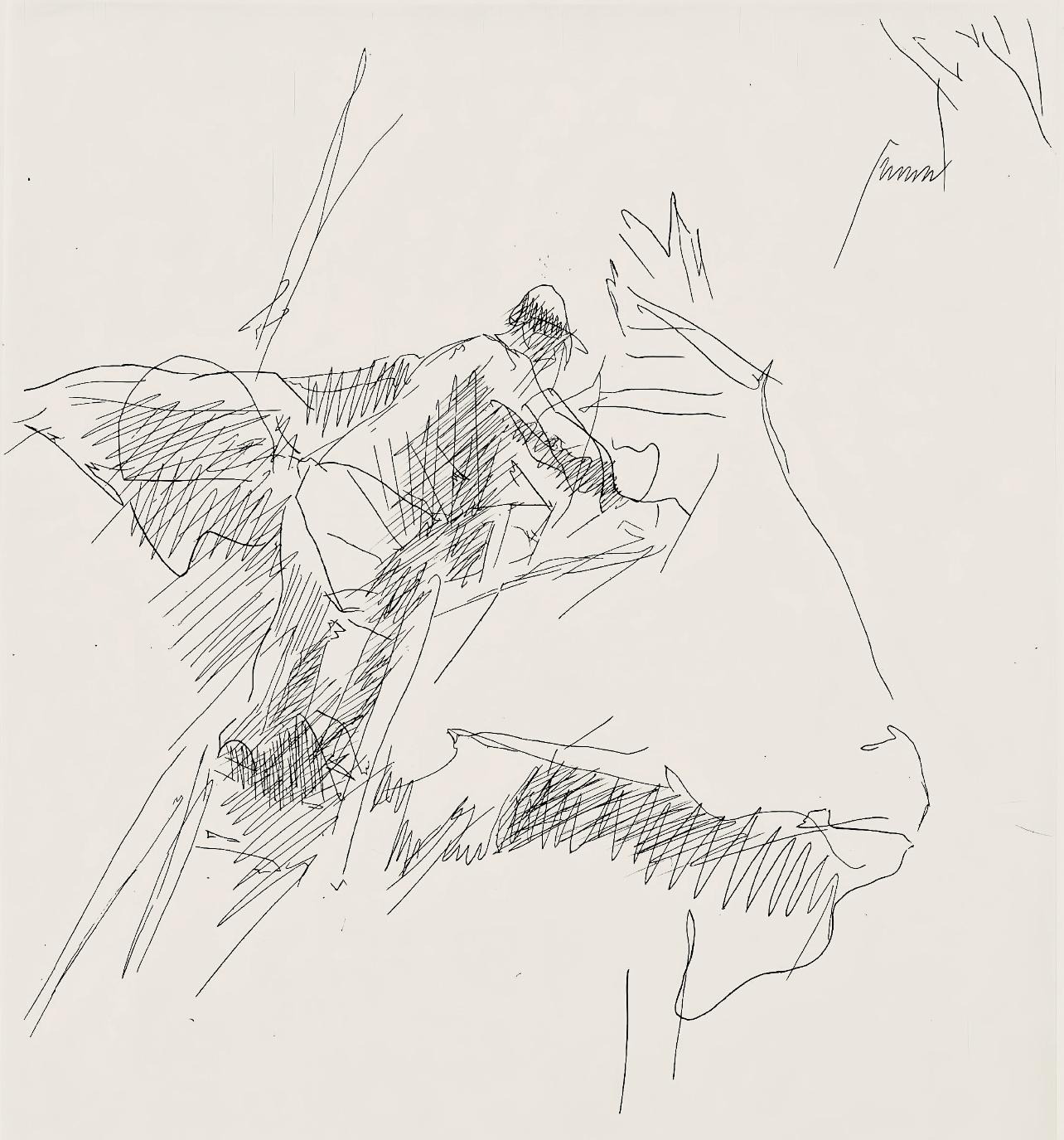 Jacques Villon Figurative Print - Composition (Ginestet/Pouillon 42-64), Hésiode, Les Travaux et les Jours