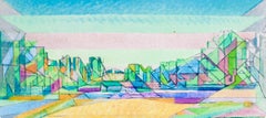 Composition (Ginestet/Pouillon 65-72), Jacques Villon, Huit lithographies