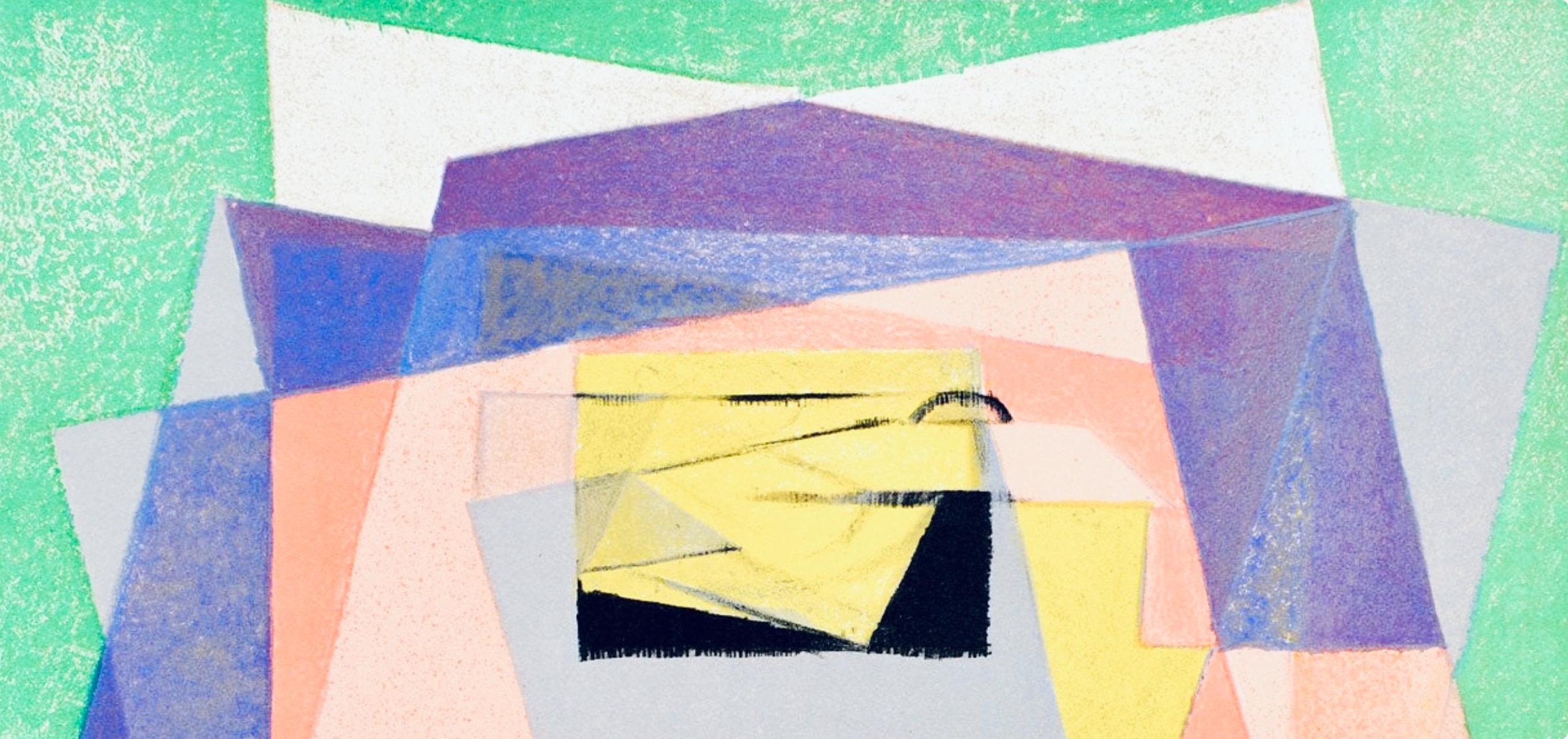 Composition (Ginestet/Pouillon 65-72), Jacques Villon, Huit lithographies For Sale 1