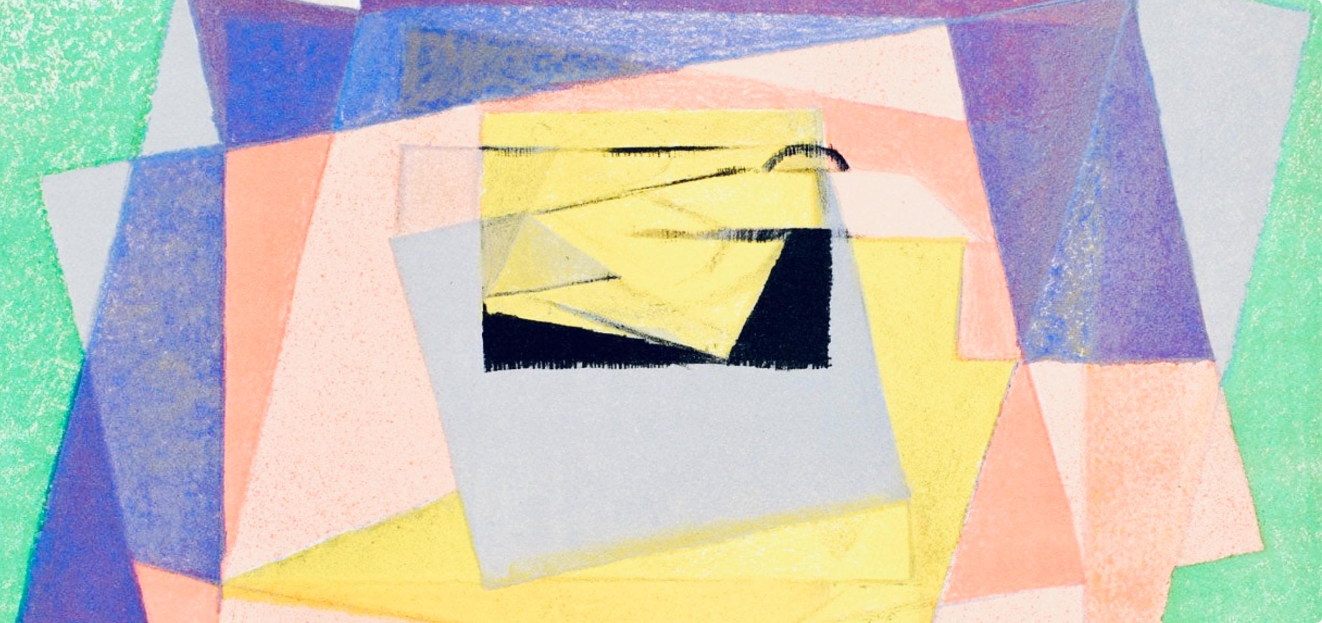 Composition (Ginestet/Pouillon 65-72), Jacques Villon, Huit lithographies For Sale 2