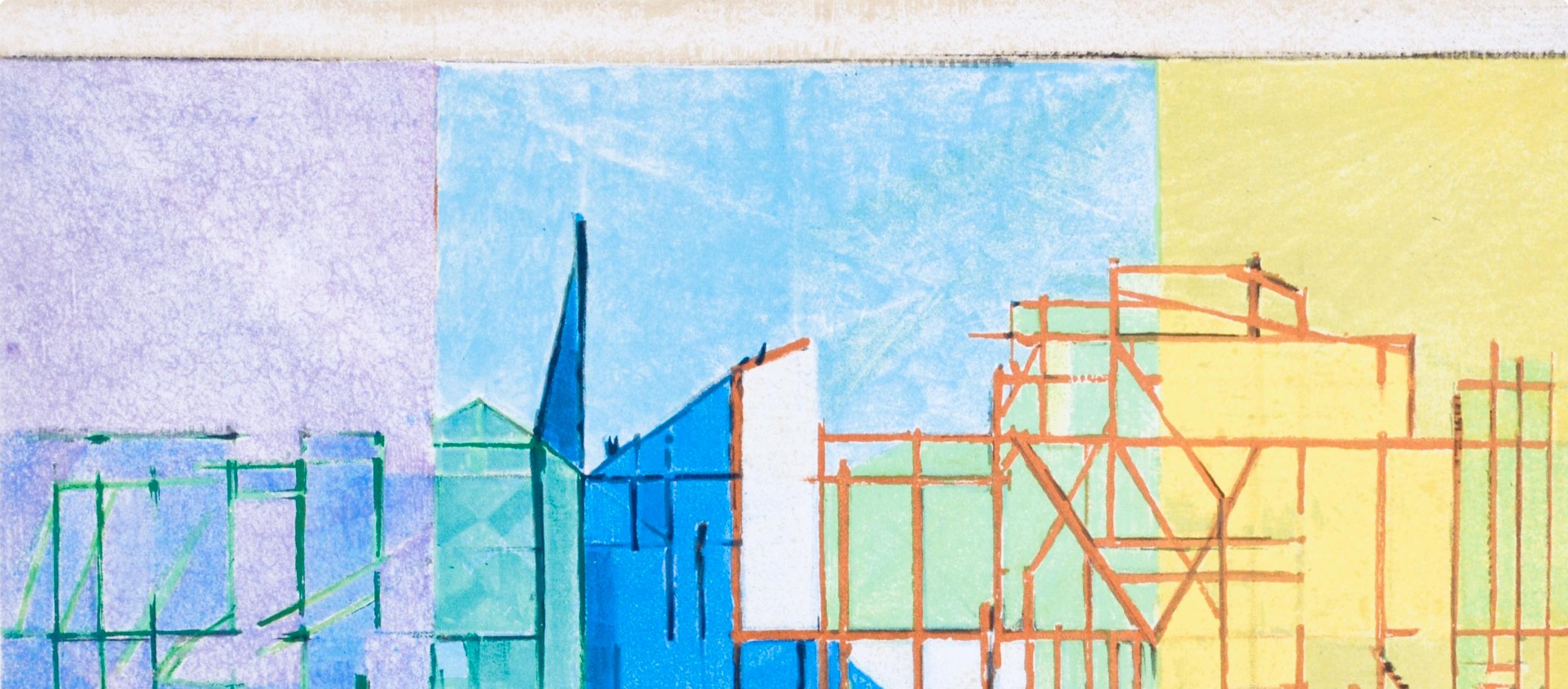 Composition (Ginestet/Pouillon 65-72), Jacques Villon, Huit lithographies For Sale 2