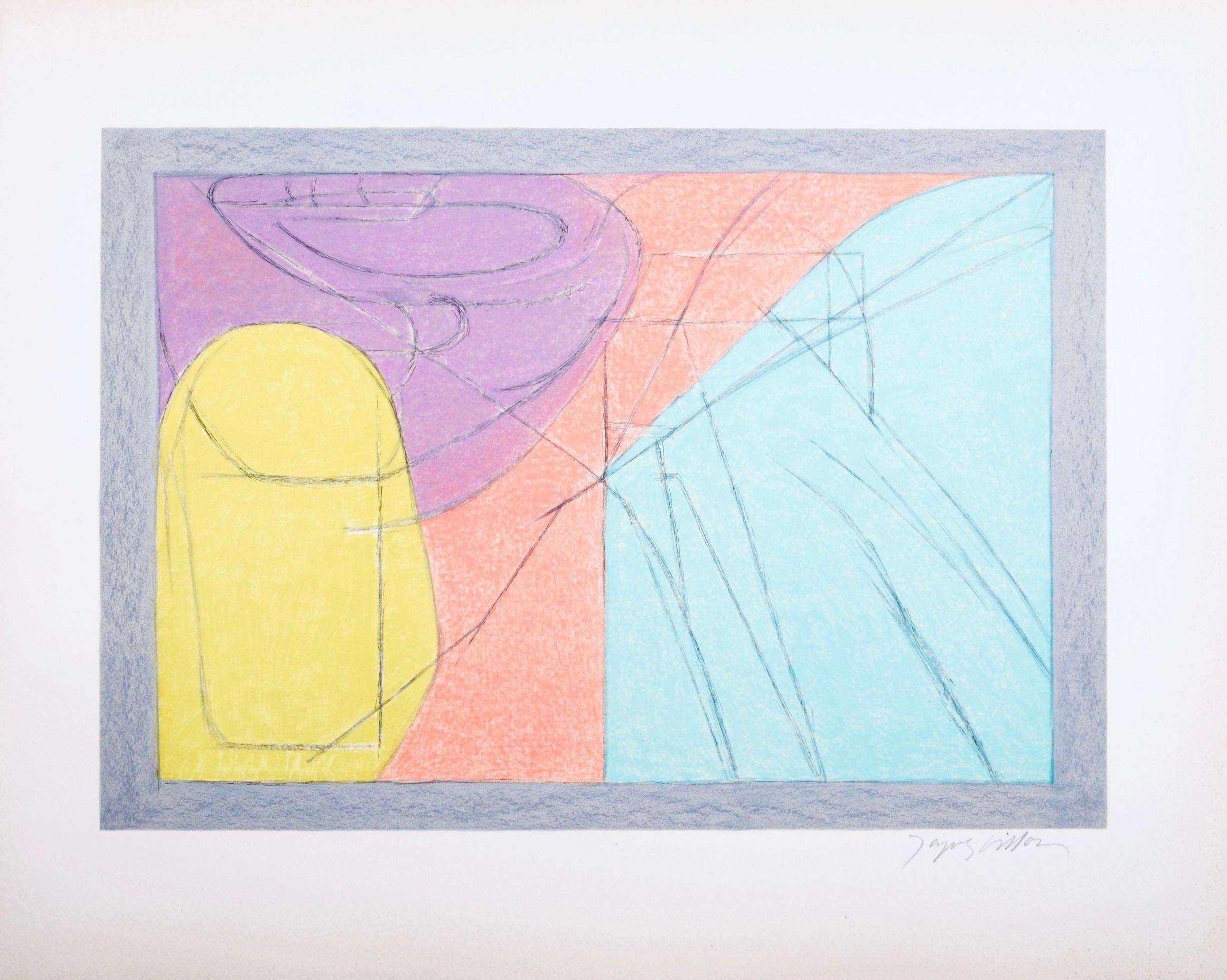 Composition (Ginestet/Pouillon 65-72), Jacques Villon, Huit lithographies For Sale 4
