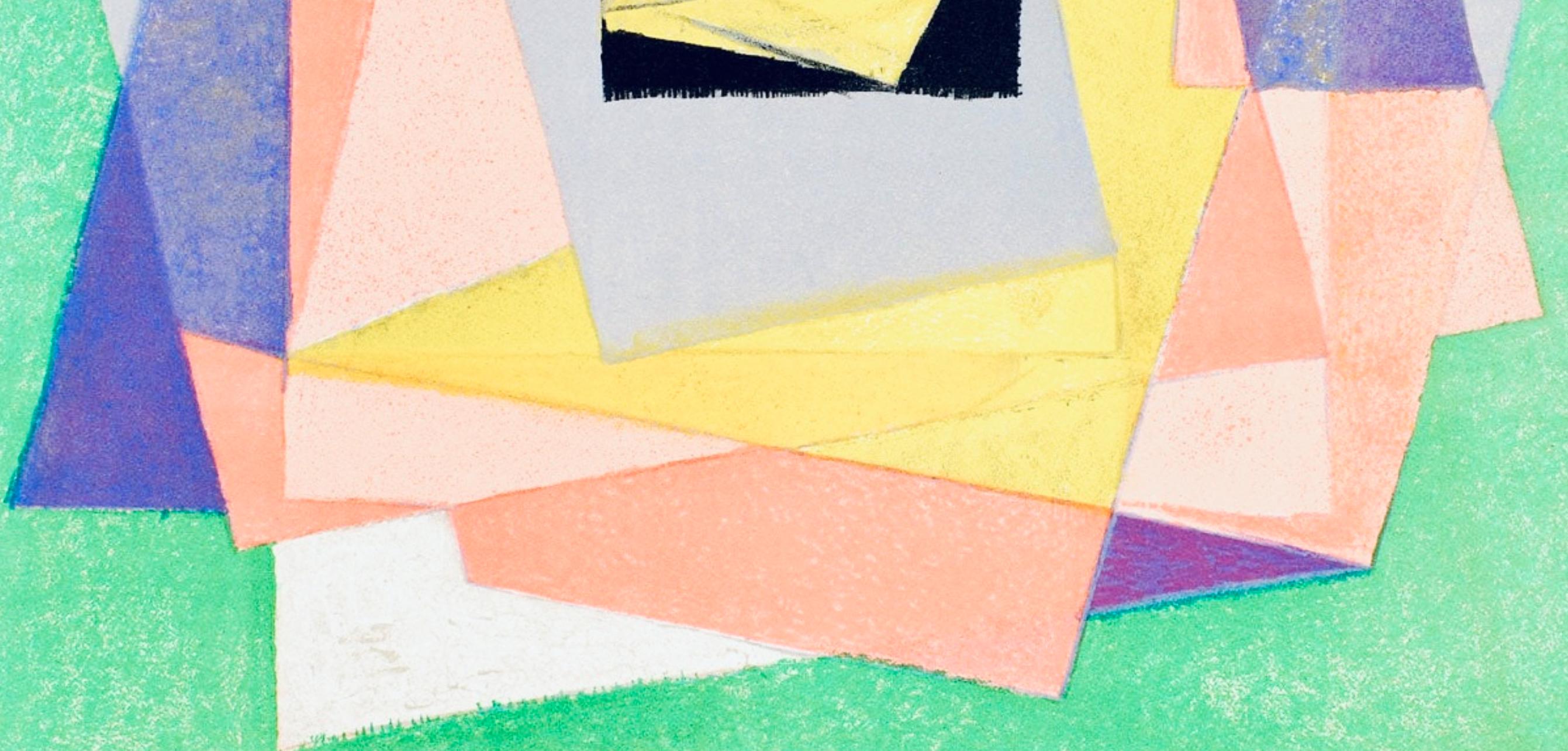 Composition (Ginestet/Pouillon 65-72), Jacques Villon, Huit lithographies For Sale 4