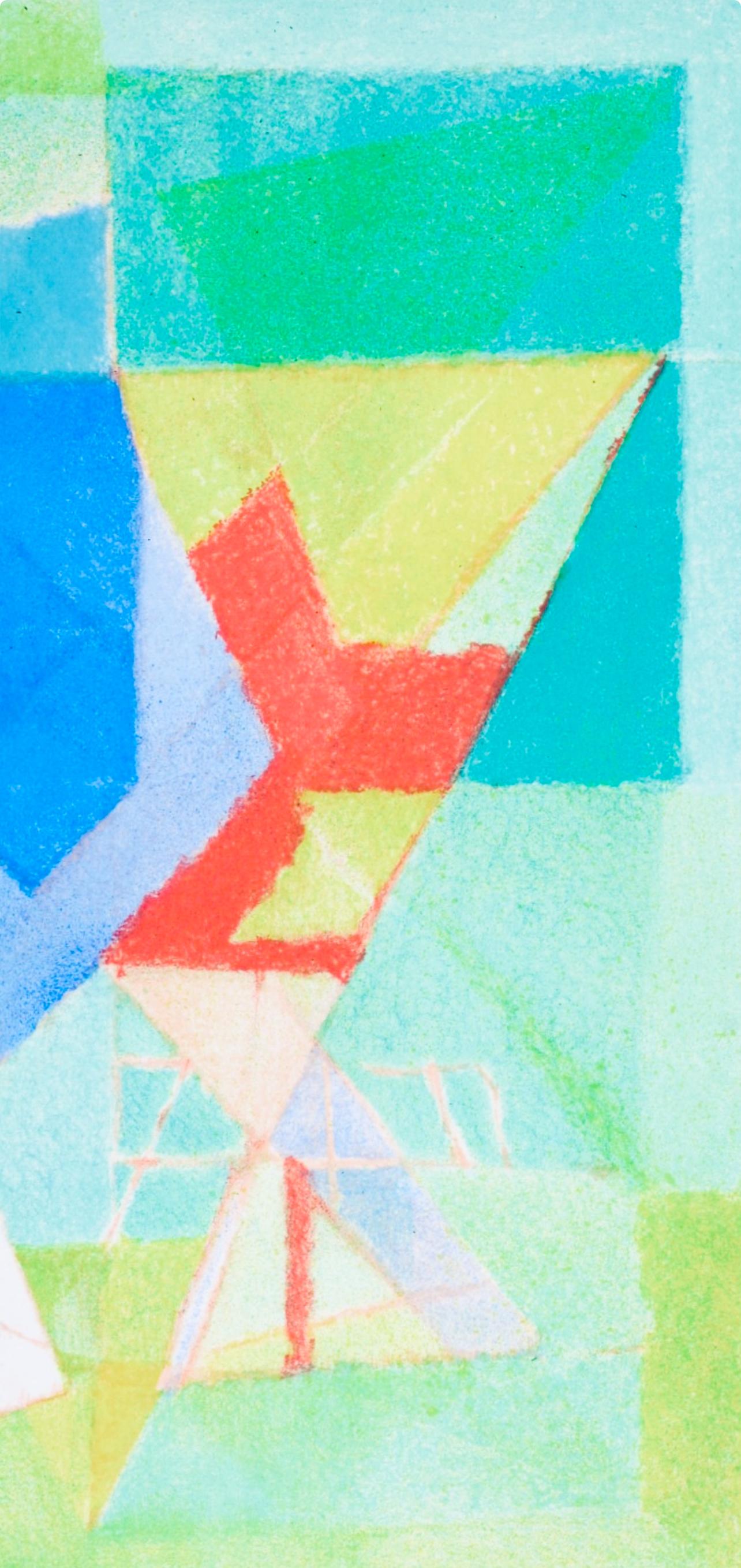 Composition (Ginestet/Pouillon 65-72), Jacques Villon, Huit lithographies For Sale 4
