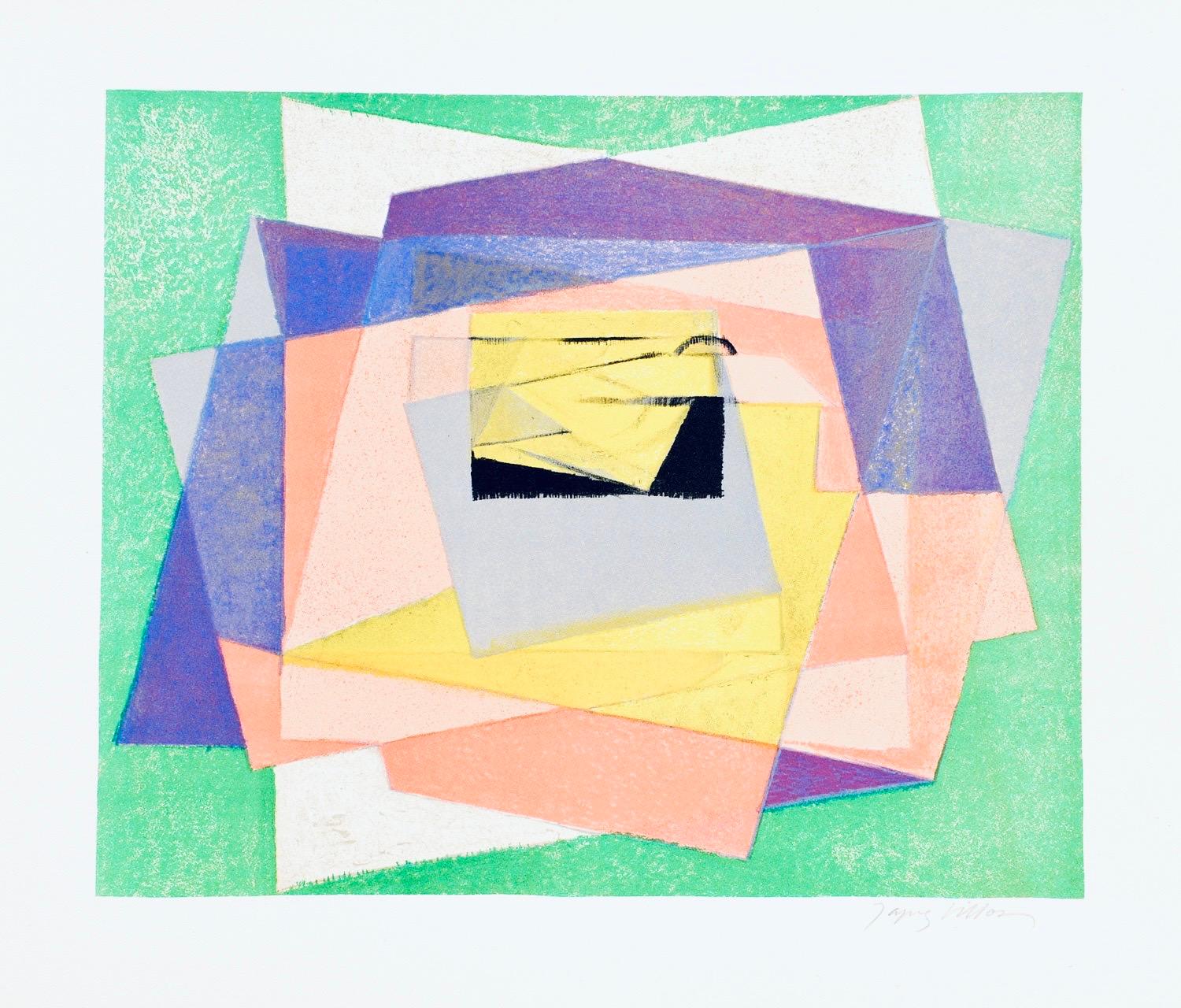 Composition (Ginestet/Pouillon 65-72), Jacques Villon, Huit lithographies For Sale 6