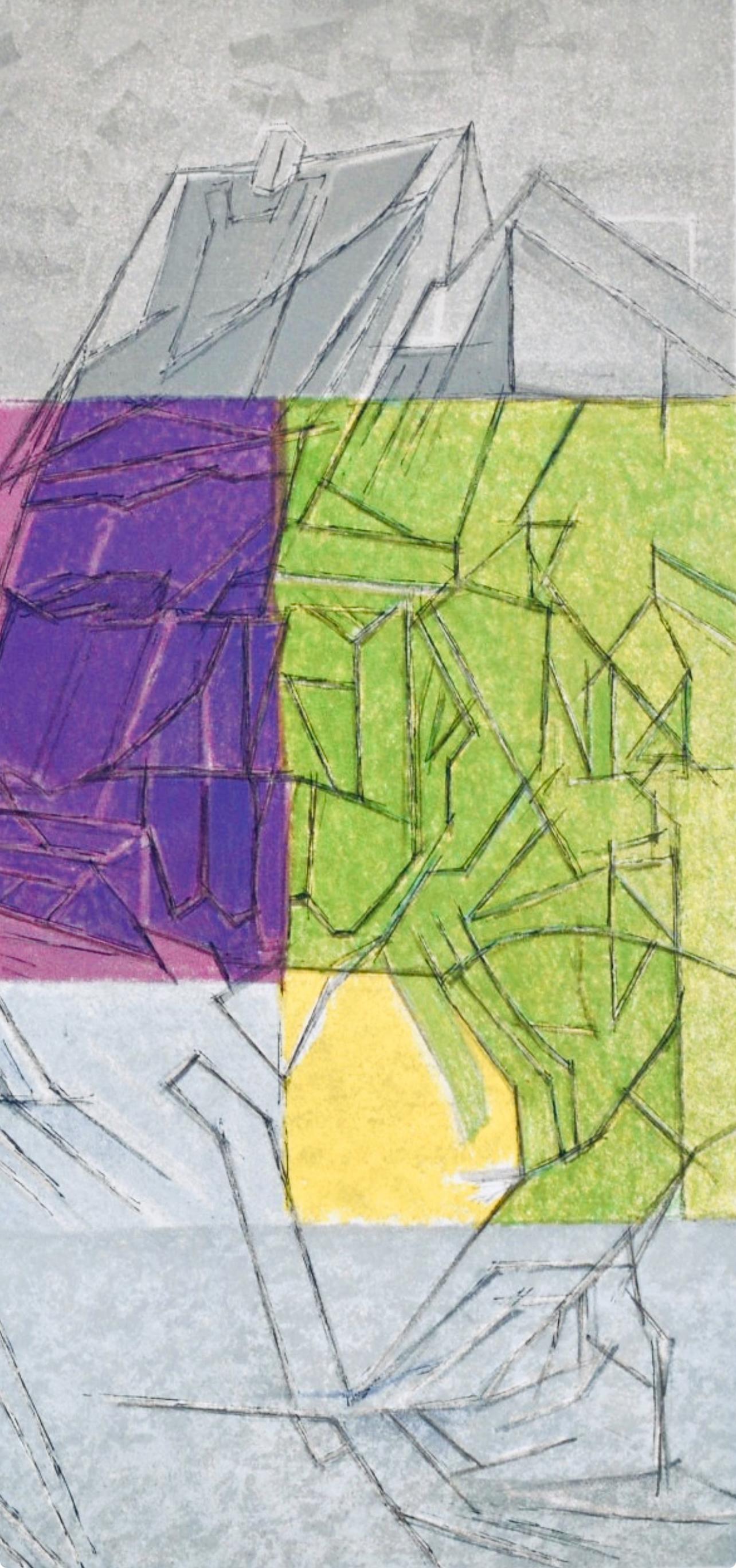 Composition (Ginestet/Pouillon 65-72), Jacques Villon, Huit lithographies For Sale 8