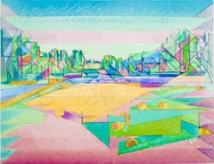Composition (Ginestet/Pouillon 65-72), Jacques Villon, Huit lithographies