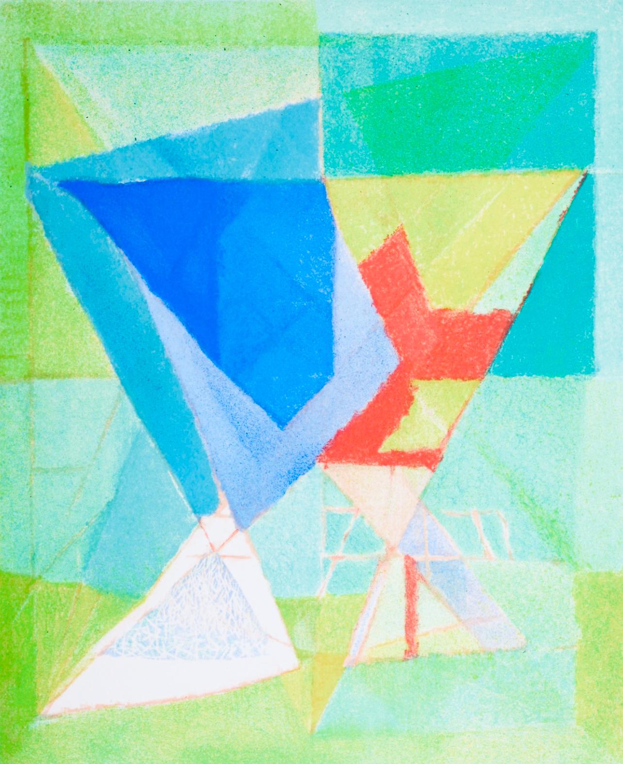 Lithograph on vélin d’Arches paper. Signed in pencil and unnumbered, as issued. Good condition. Notes: From the folio, Jacques Villon, Huit Lithographies Originales, 1962. Published by Louis Carré, éditeur, Paris; printed by Mourlot Frères, Paris,