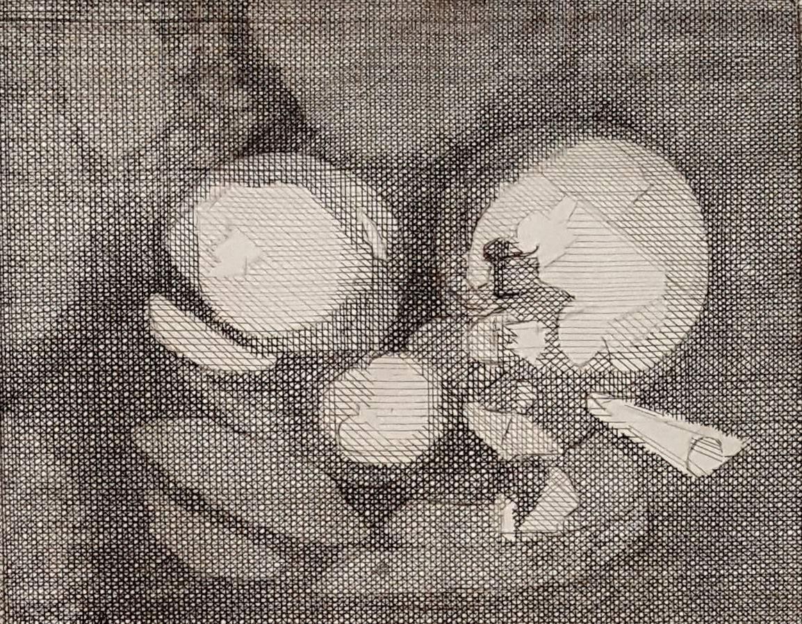 Composition - Original Etching Handsigned Numbered - 50 copies - Print by Jacques Villon