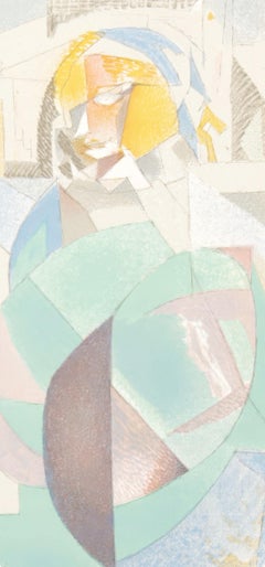 Jacques Villon, Ritratto di attore, da Vedute di Parigi, 1963