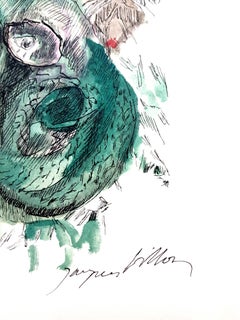 Jacques Villon - Colorful Spirit - Handsigned Original Lithograph