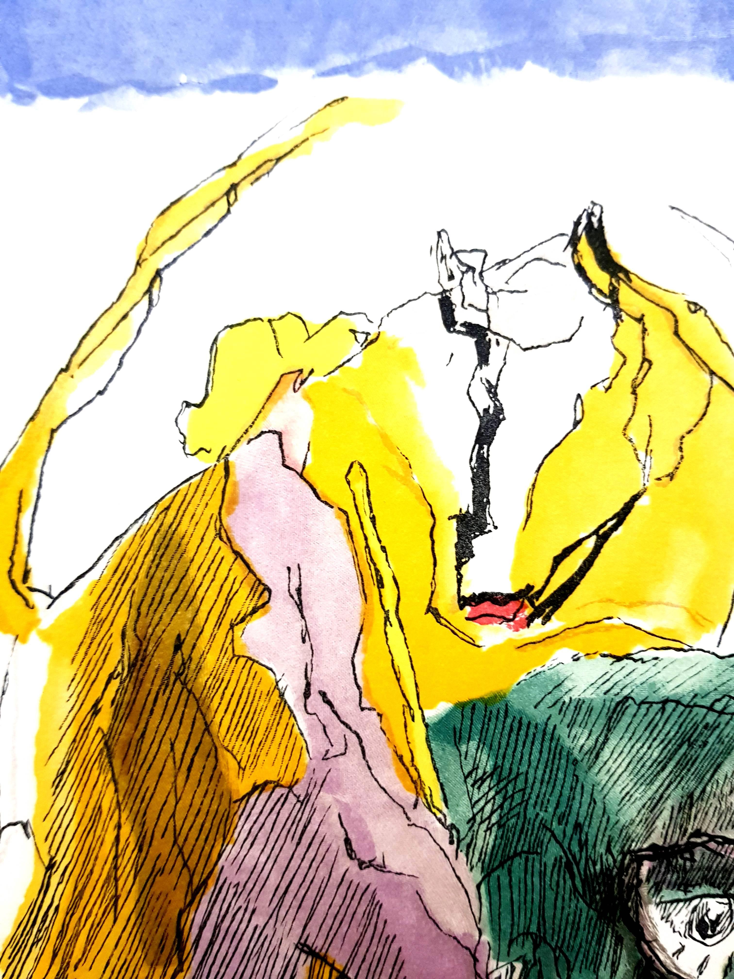 Jacques Villon - « Colorful Spirit » - Lithographie originale signée à la main en vente 3
