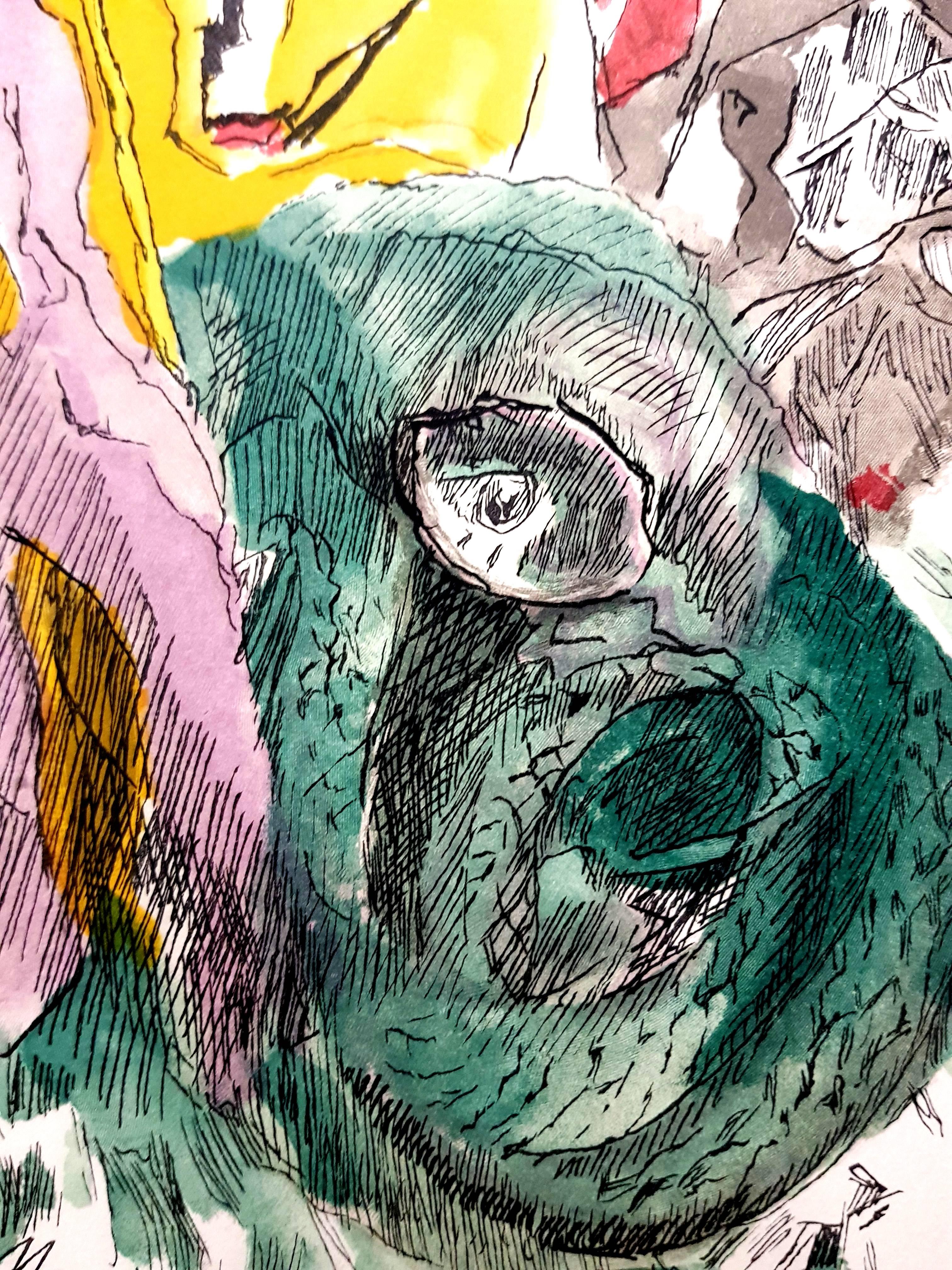 Jacques Villon - Colorful Spirit - Handsigned Original Lithograph For Sale 2