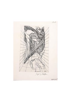 Jacques Villon - Cubist Cavern - Original Etching