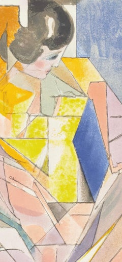Jacques Villon, Portrait of a Young Girl, 1973 (after)