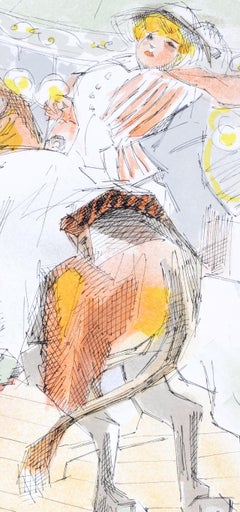 Jacques Villon, Il carosello, da Vedute di Parigi, 1963