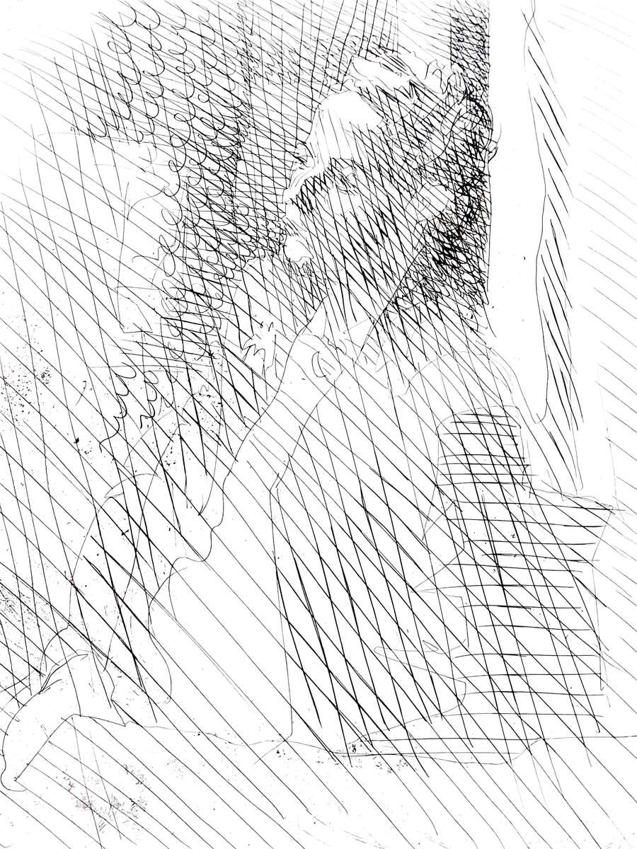 Jacques Villon - Woman - Original Etching
