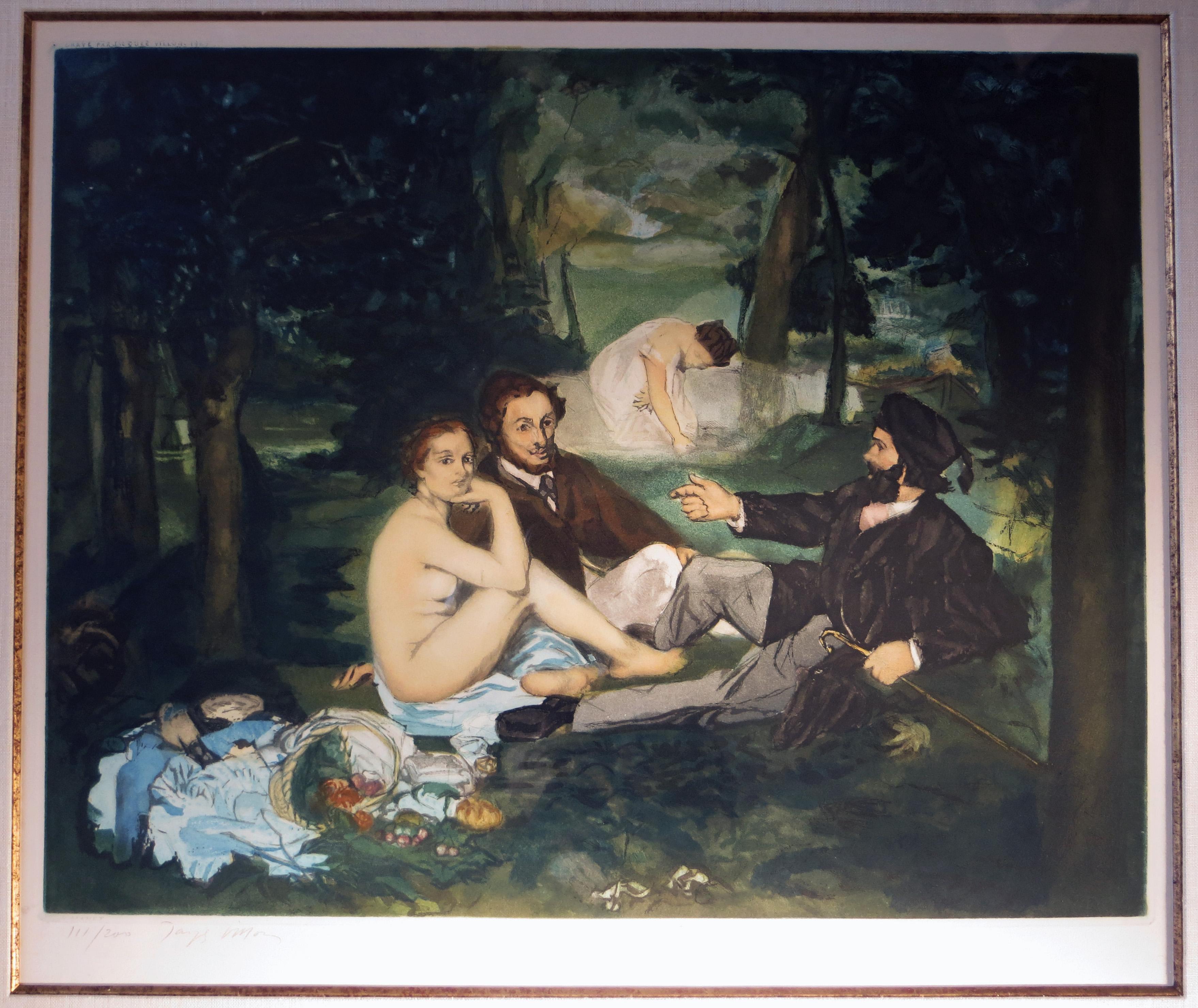 le petit dejeuner manet