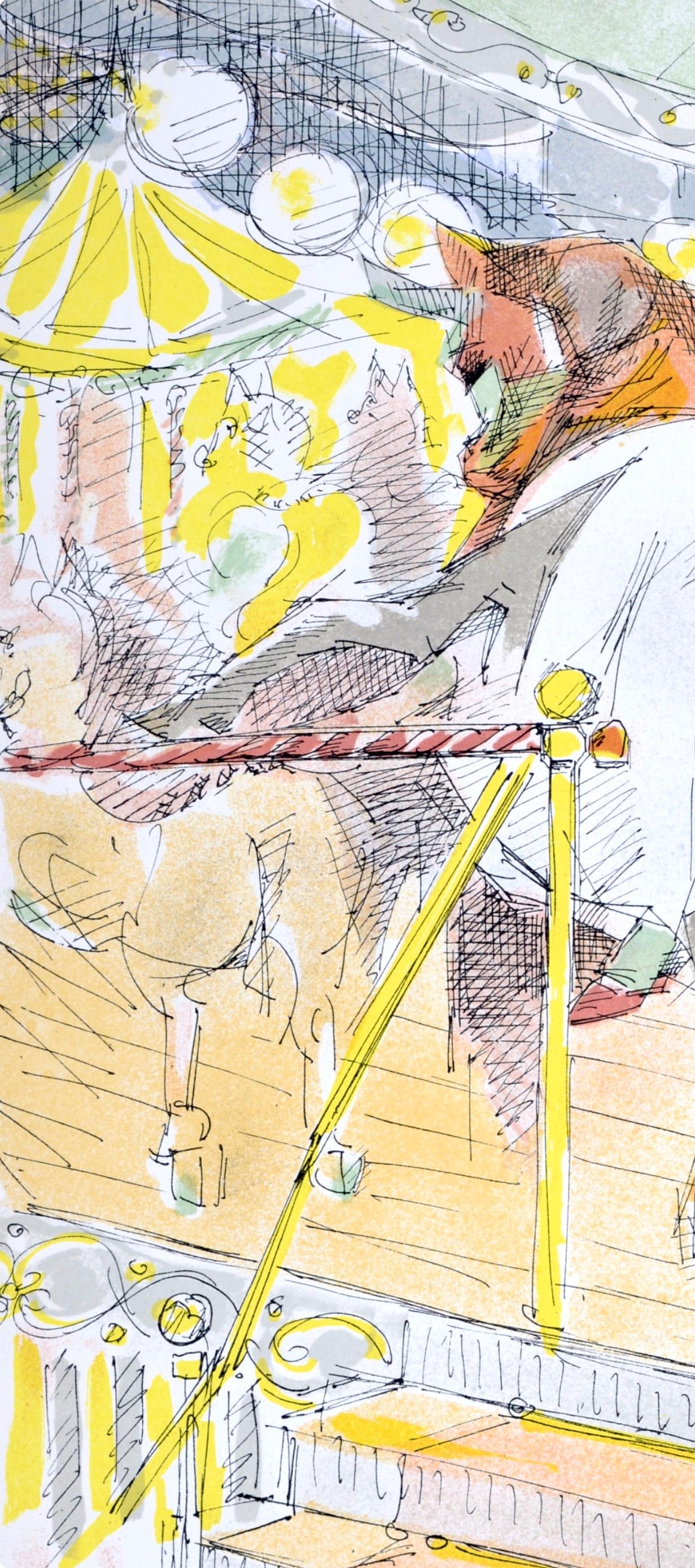 Le Manège, Regards sur Paris, Jacques Villon For Sale 3