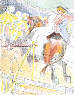 Le Manège, Regards sur Paris, Jacques Villon