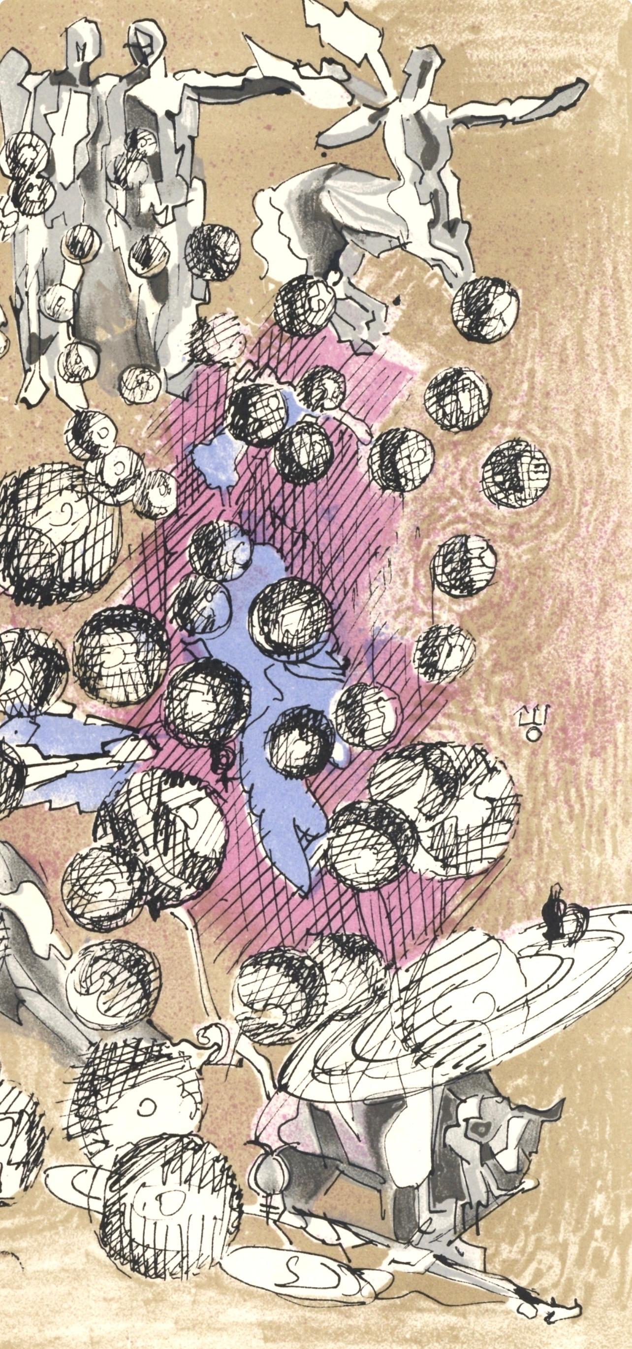 Les Mondes (Ginestet-Pouillon 94), Société internationale d'art XXe siècle - Print de Jacques Villon