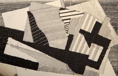 L'Oiseau, Cubist Etching by Jacques Villon