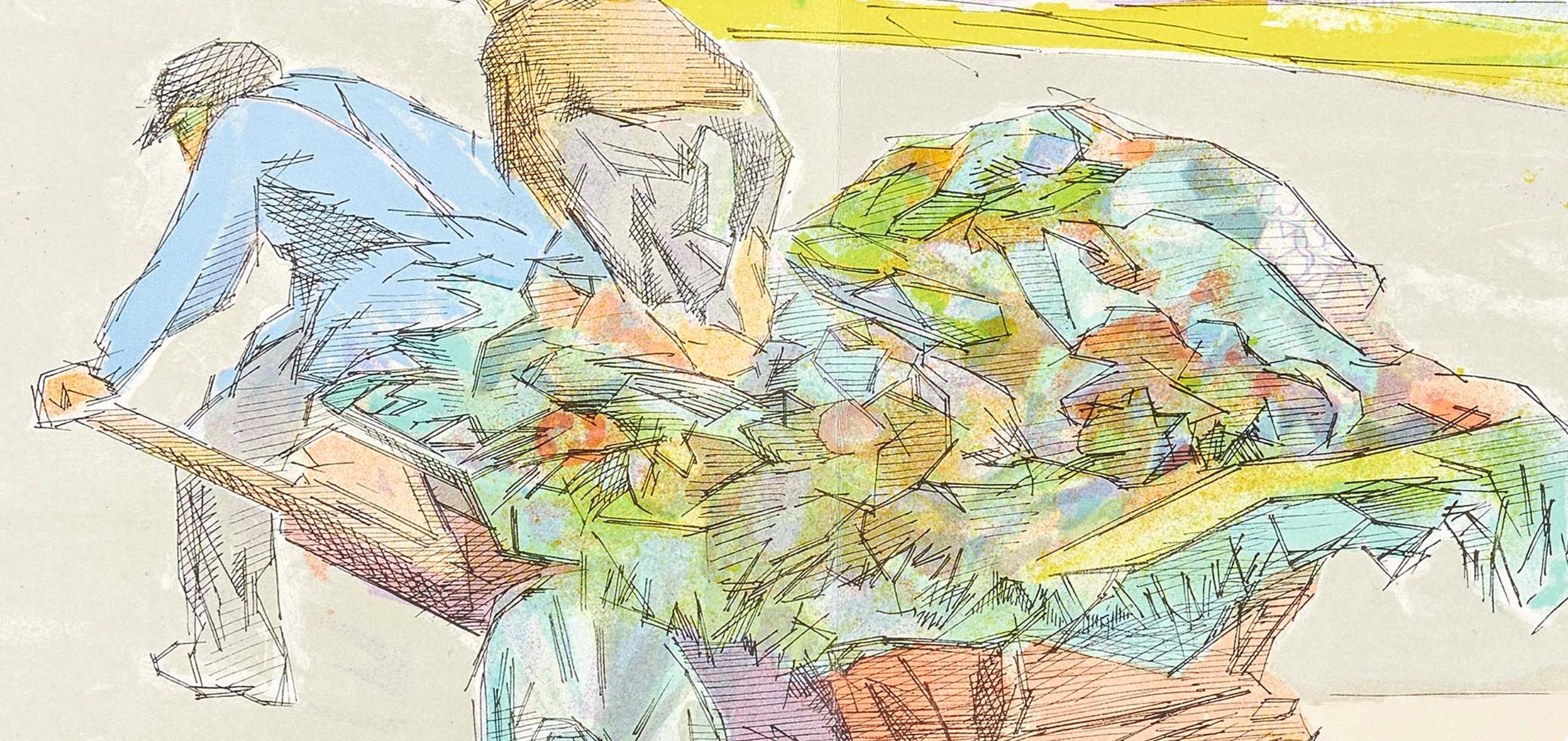 Marchands Quatres Saisons, Miradas sobre París, Jacques Villon en venta 1