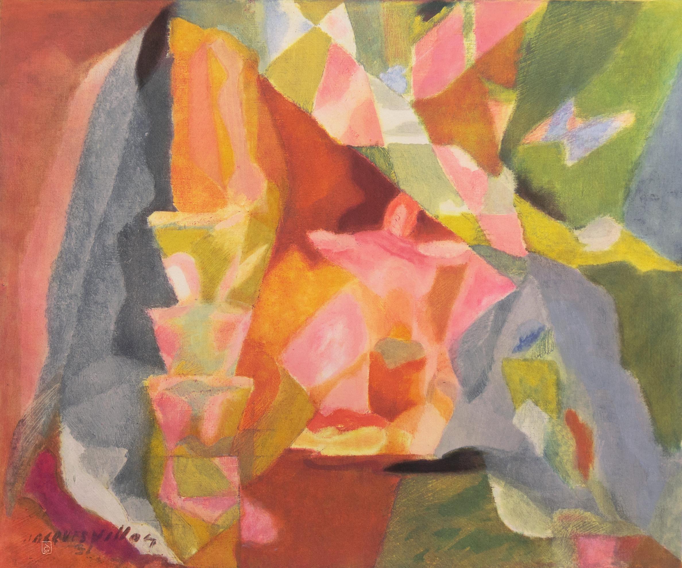Jacques Villon Abstract Print - 'Scheherazade', Académie Julian, Venice Biennale, Carnegie Prize, NYMOMA, AIC