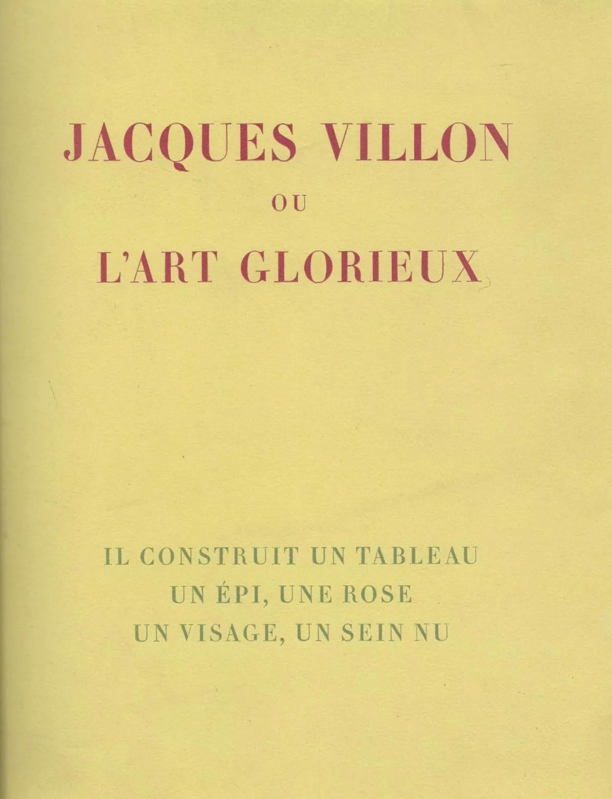 Villon, Composition, Jacques Villon ou l'Art Glorieux (après) en vente 8