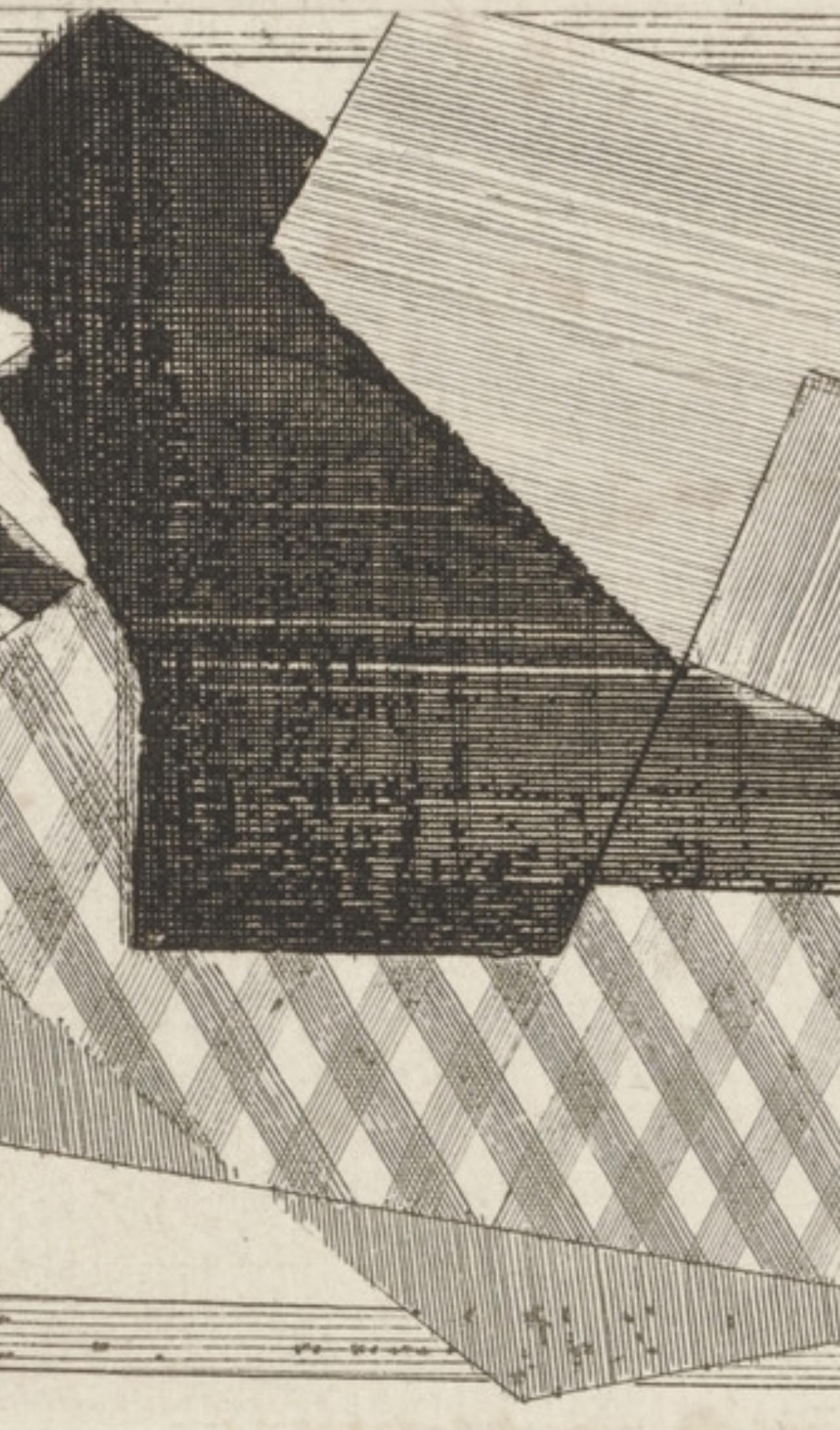 Villon, Le Cheval, Composition, Du cubisme (nach) (Moderne), Print, von Jacques Villon