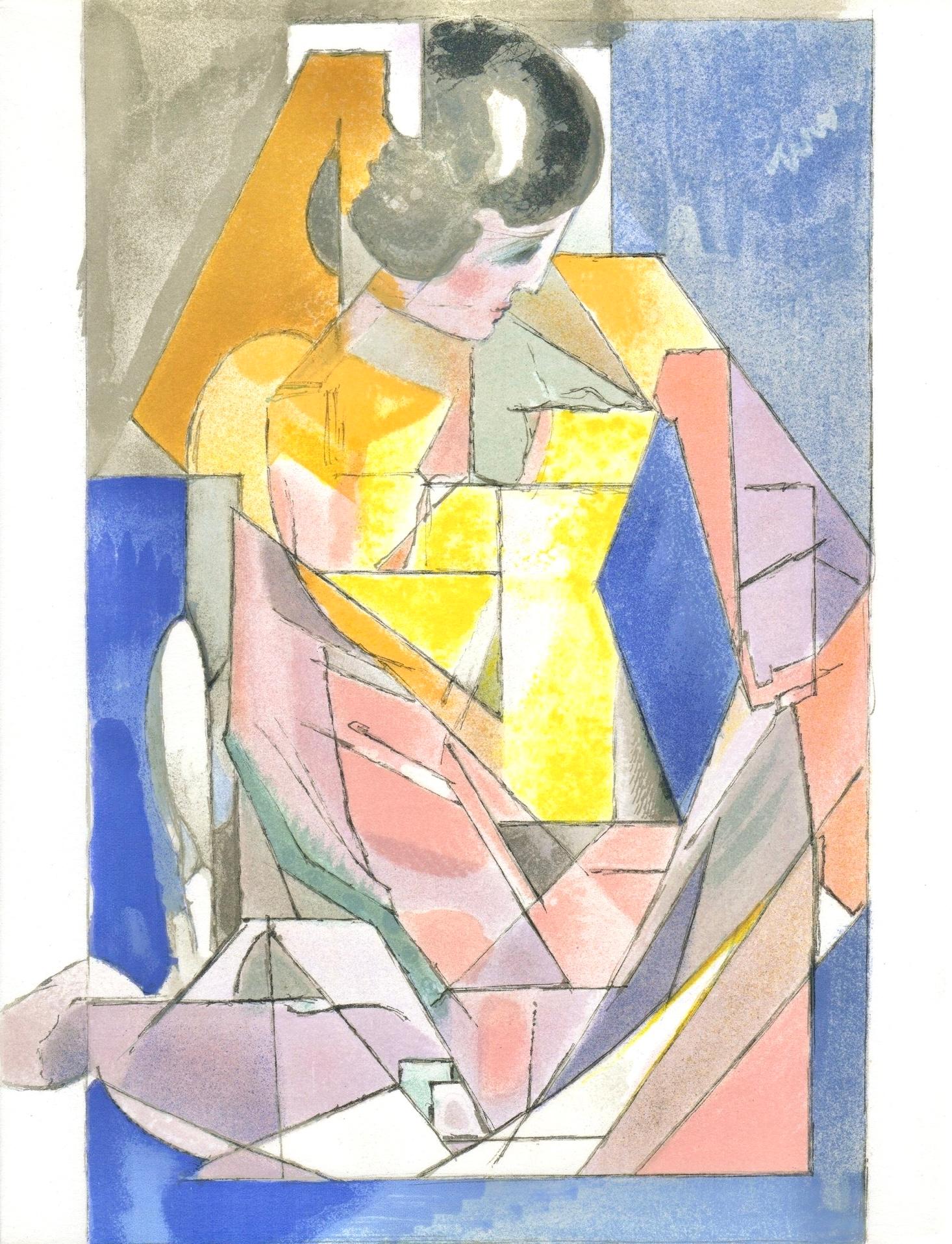 Villon (tariff free*), Portrait d'une jeune fille (after)