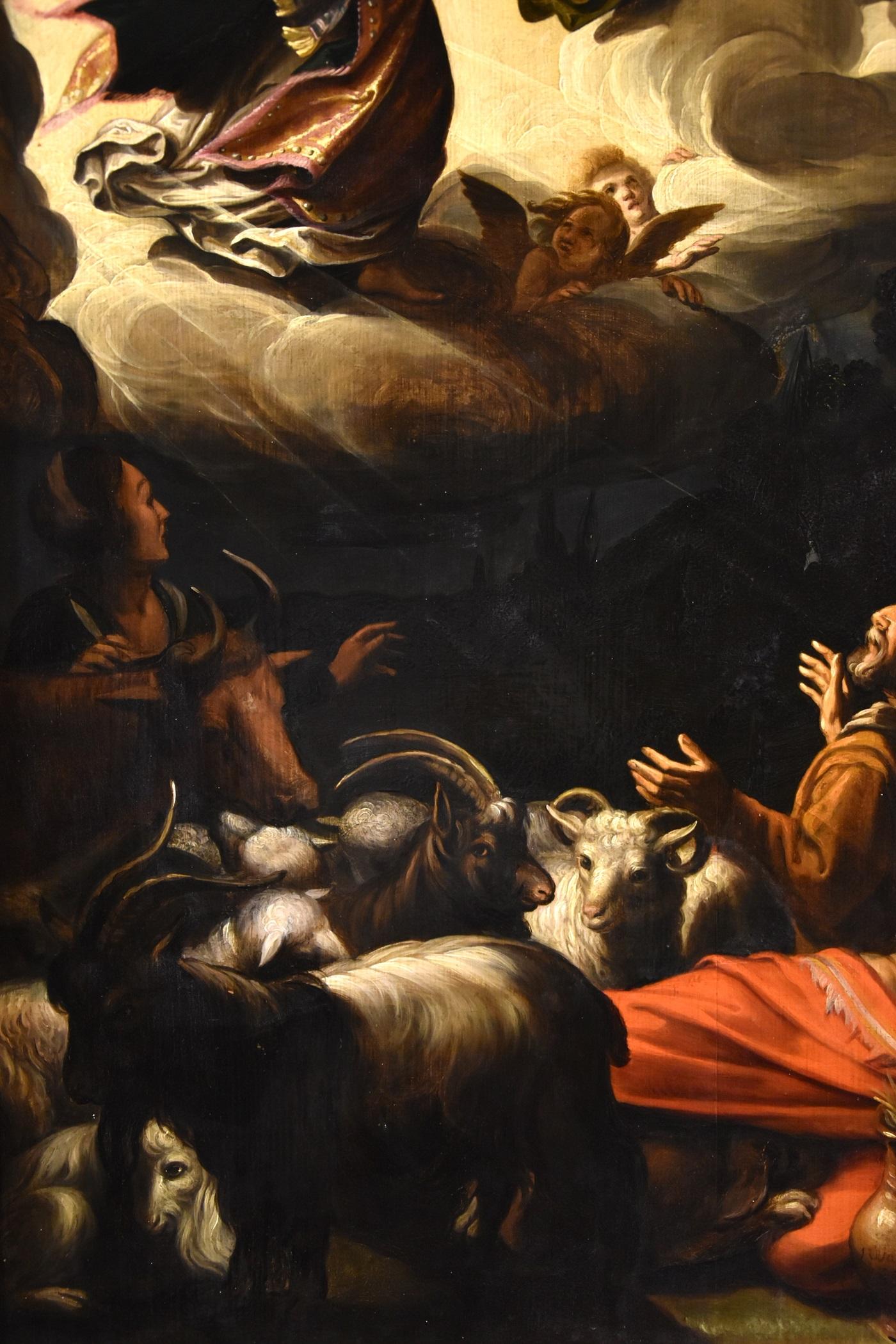 Annuncio Waben Firmato Datato 1620 Secolo XVII Olio su tavola Dipinto fiammingo in vendita 13