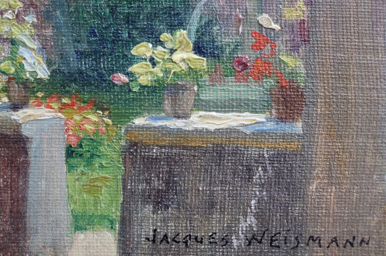 Garden Restaurant At Lake Annecy