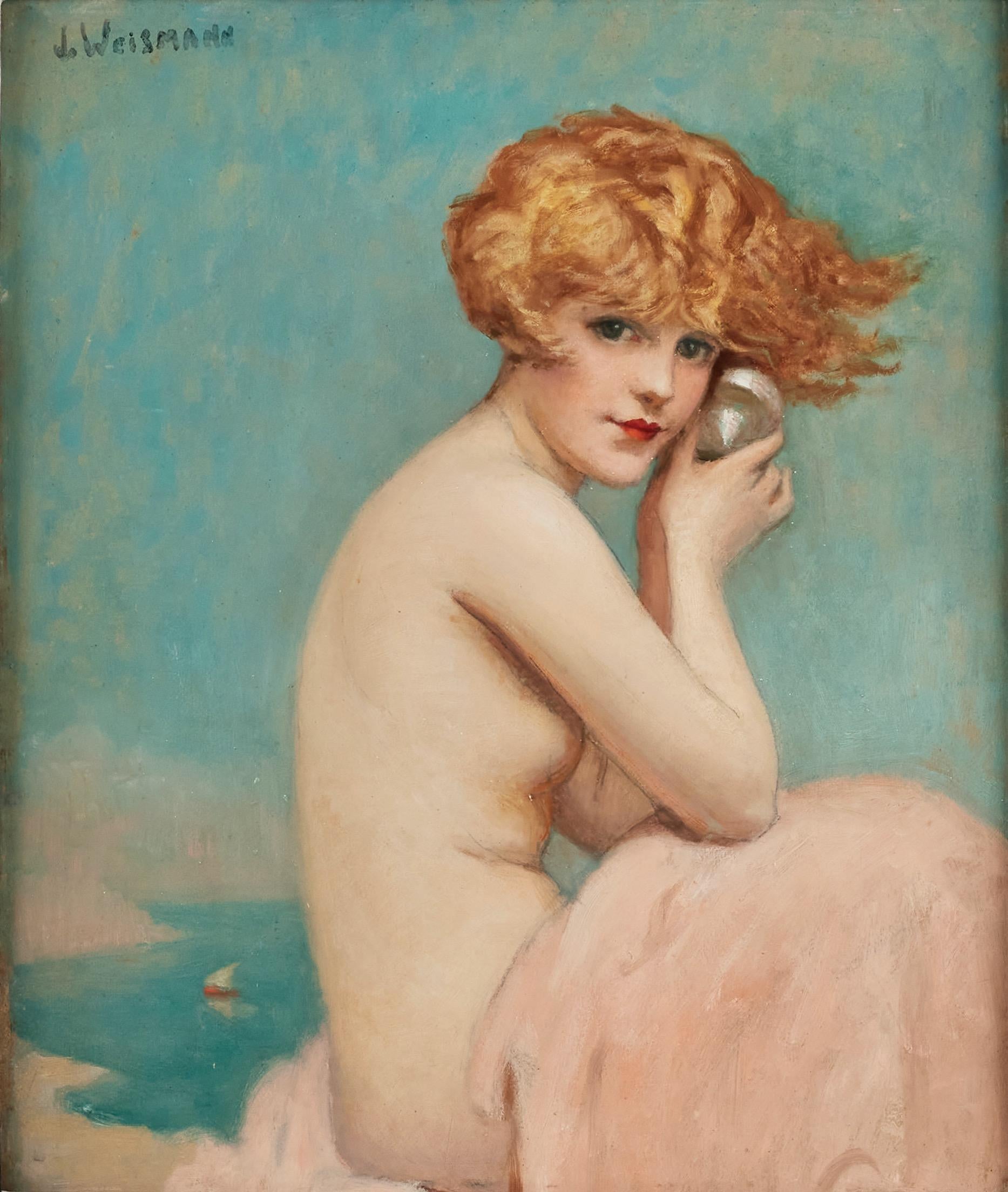 Ninfa del agua - Painting de Jacques Weismann