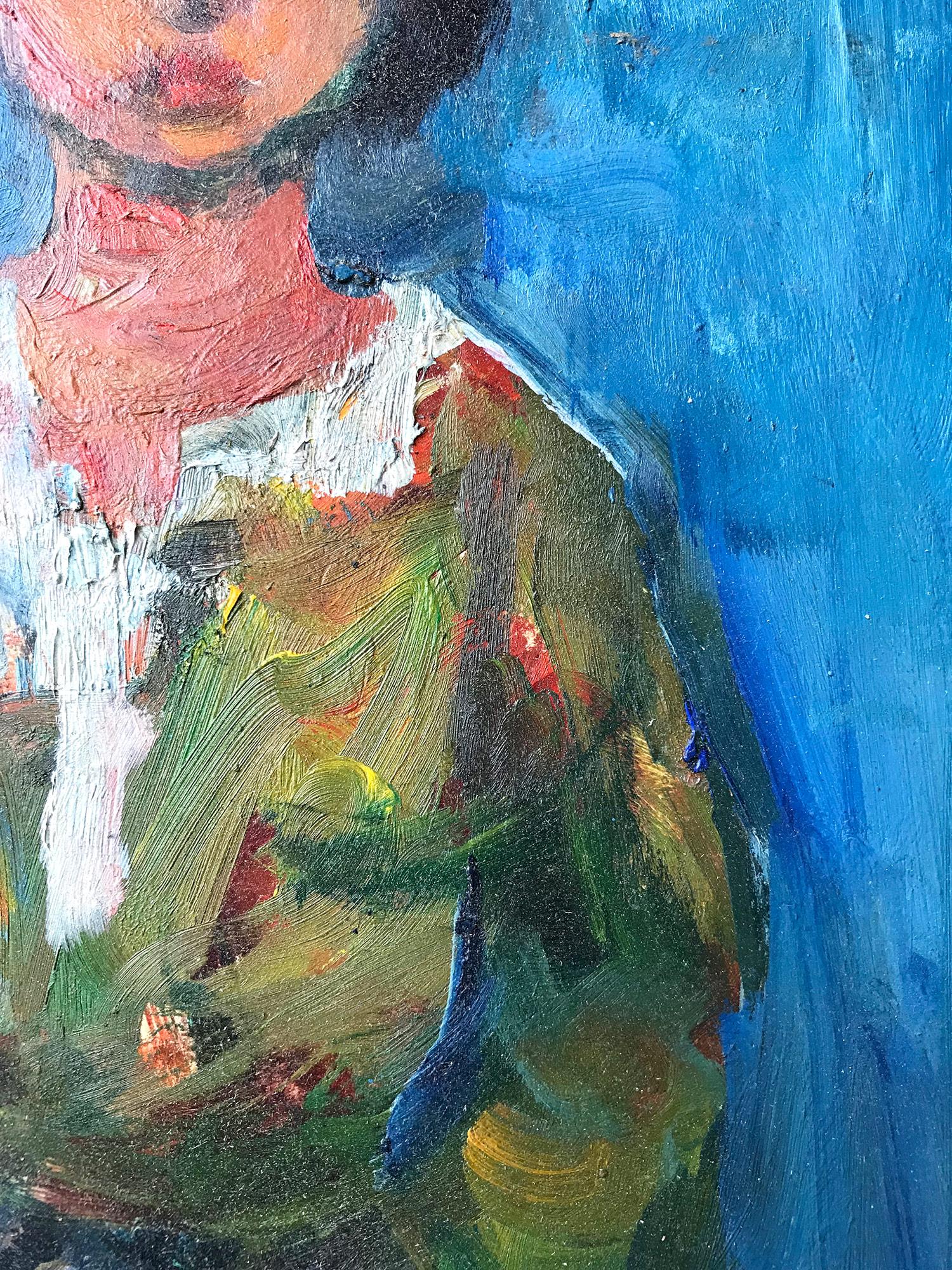 Portrait of a Woman, Impressionistic Oil Painting 2
