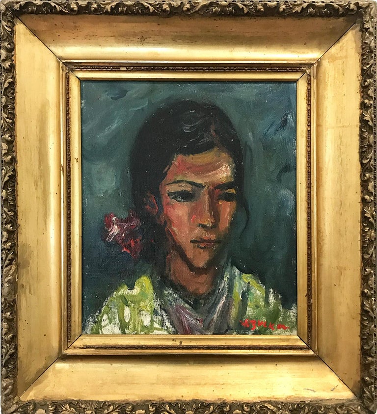 Jacques Zucker "Portrait of Spanish Dancer" PostImpressionism French