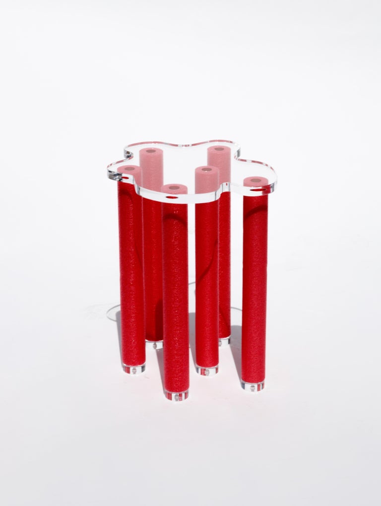 Jacuzzi Contemporary Side Table in Acrylic and Foam For Sale at 1stDibs