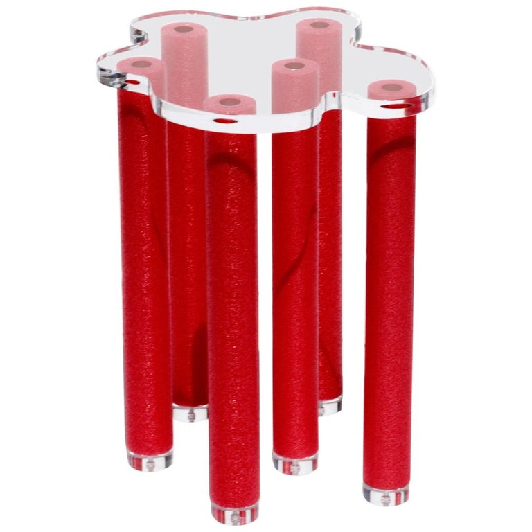 Jacuzzi Table by Another Human, Postmodern Acrylic Side Table For Sale